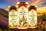 Raw Honey Trio by Wild Tree Bee Company