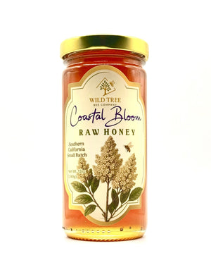 raw coastal bloom honey from Southern California coastal mountains