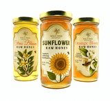 California Sunshine Honey Trio - Small Batch Honey Set - Wild Tree Bee Company
