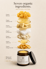 Nectaré Body Balm - Pure Beeswax + Shea Butter - 4oz - Wild Tree Bee Company