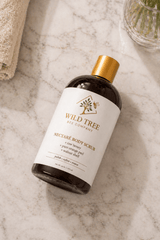 Nectaré Body Scrub - Raw Honey + Pure Orange Peel - 16oz - Wild Tree Bee Company