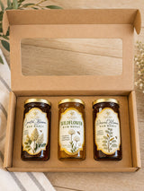 The Bloom Box - California Raw Honey Tasting Gift Set - Wild Tree Bee Company